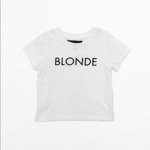 🌸Brunette the Label -Blonde little babes T shirt
